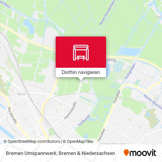 Bremen Umspannwerk Karte