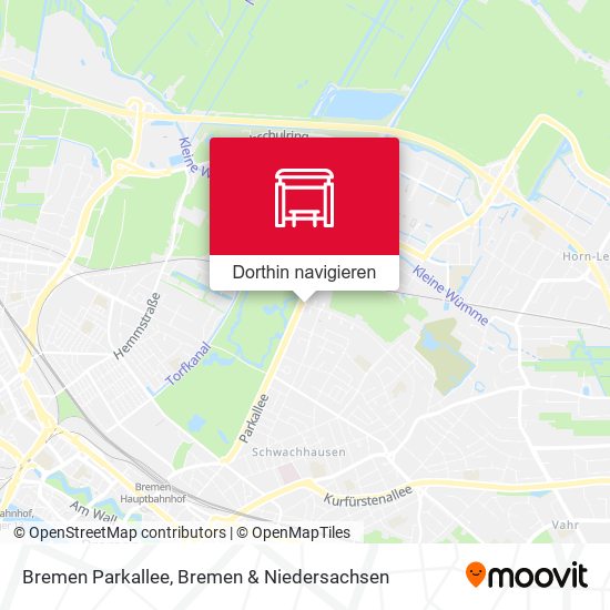 Bremen Parkallee Karte