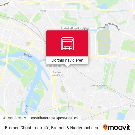 Bremen Christernstraße Karte