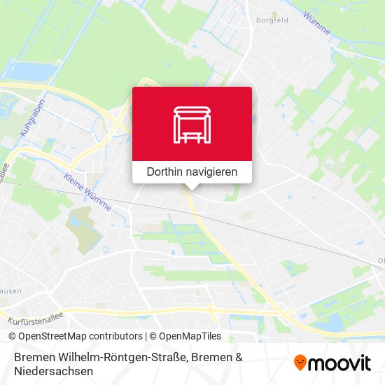 Bremen Wilhelm-Röntgen-Straße Karte