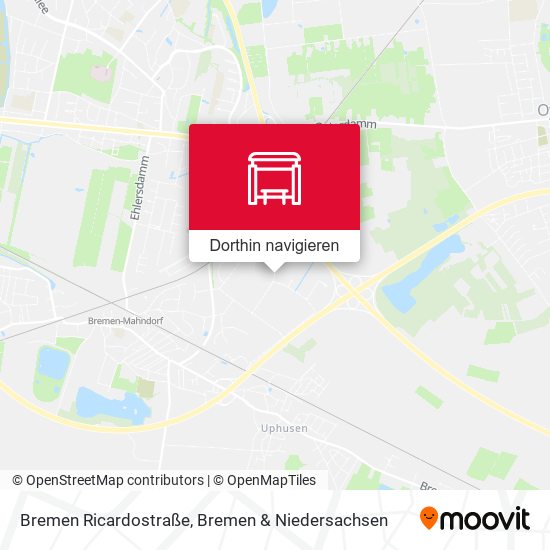 Bremen Ricardostraße Karte