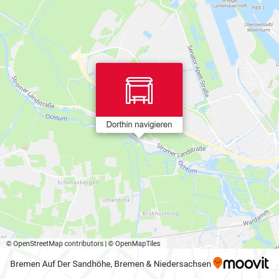 Bremen Auf Der Sandhöhe Karte