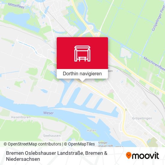 Bremen Oslebshauser Landstraße Karte
