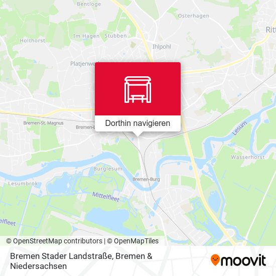 Bremen Stader Landstraße Karte