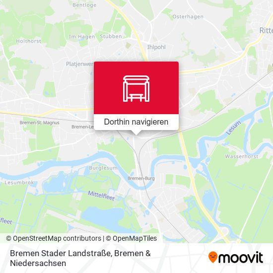 Bremen Stader Landstraße Karte