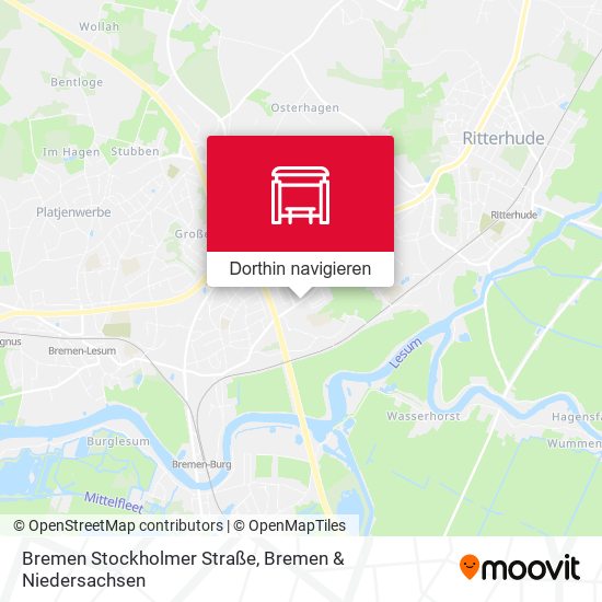 Bremen Stockholmer Straße Karte