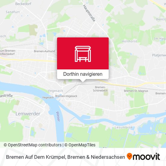 Bremen Auf Dem Krümpel Karte