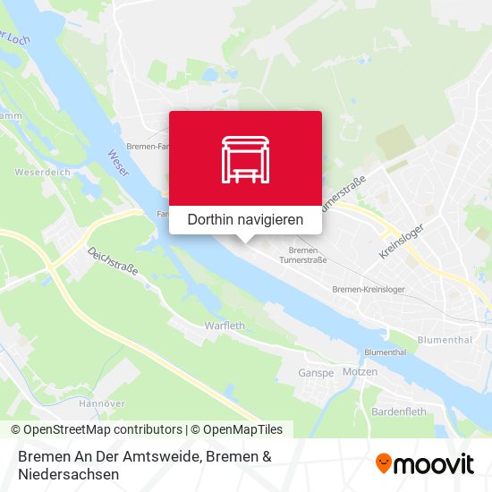 Bremen An Der Amtsweide Karte