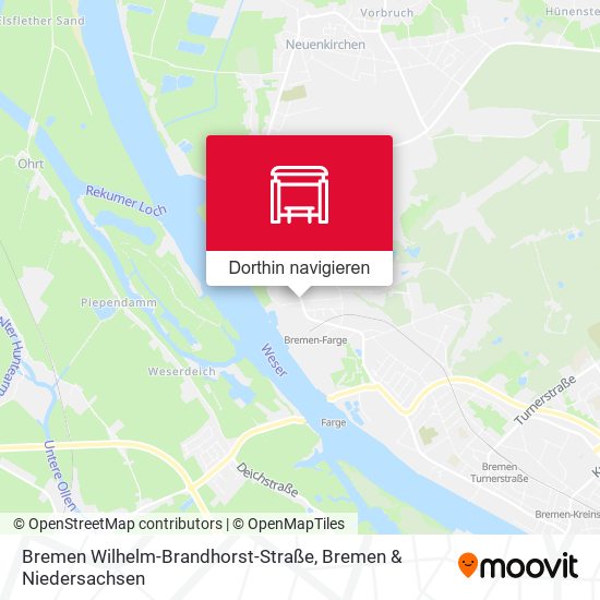 Bremen Wilhelm-Brandhorst-Straße Karte