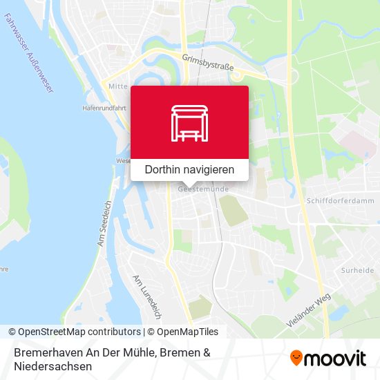 Bremerhaven An Der Mühle Karte