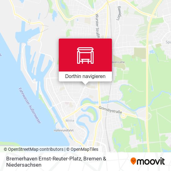 Bremerhaven Ernst-Reuter-Platz Karte