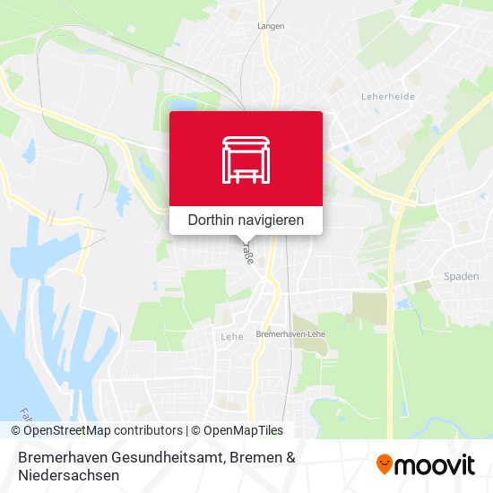 Bremerhaven Gesundheitsamt Karte