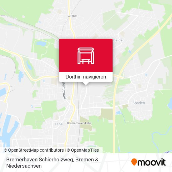 Bremerhaven Schierholzweg Karte