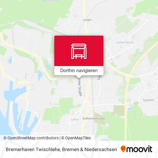 Bremerhaven Twischlehe Karte