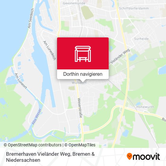 Bremerhaven Vieländer Weg Karte