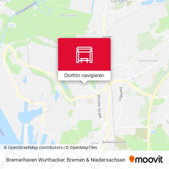 Bremerhaven Wurthacker Karte