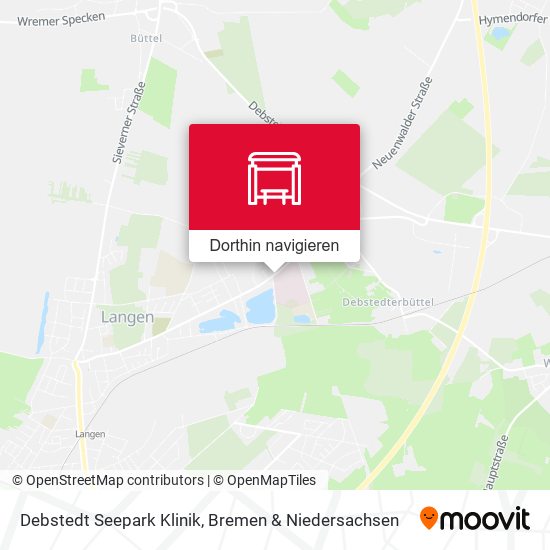 Debstedt Seepark Klinik Karte