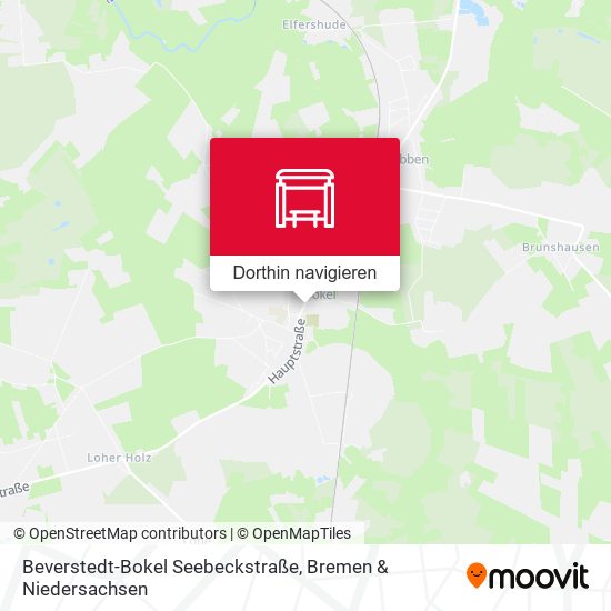 Beverstedt-Bokel Seebeckstraße Karte