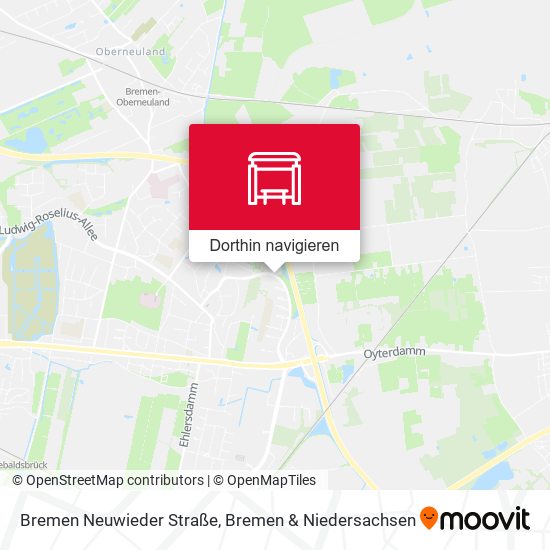 Bremen Neuwieder Straße Karte