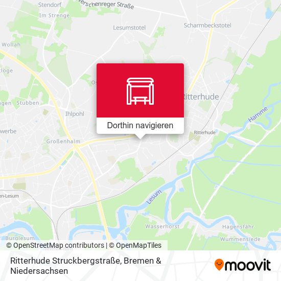 Ritterhude Struckbergstraße Karte