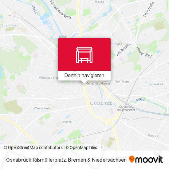 Osnabrück Rißmüllerplatz Karte