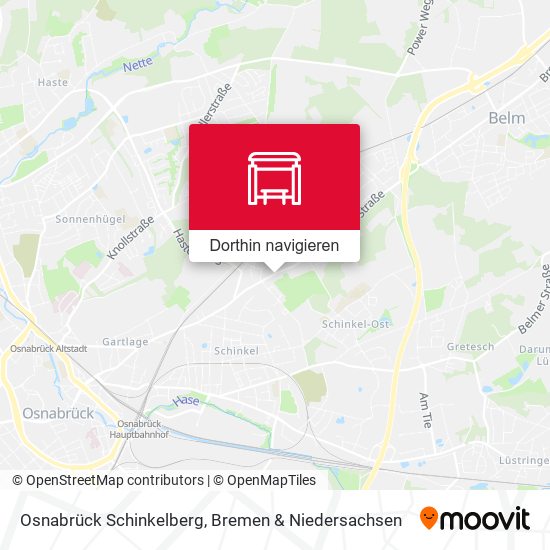 Osnabrück Schinkelberg Karte