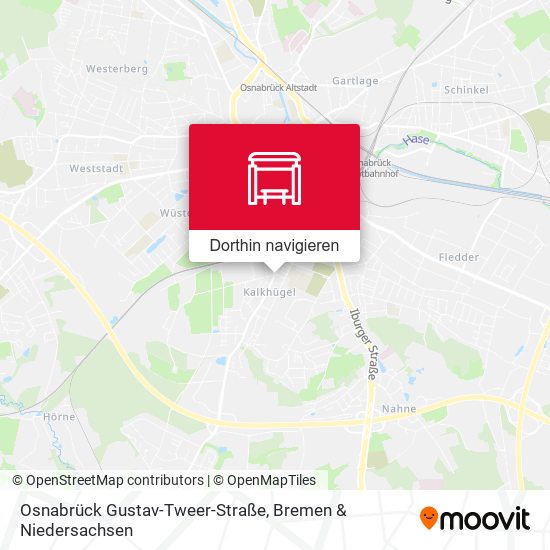 Osnabrück Gustav-Tweer-Straße Karte