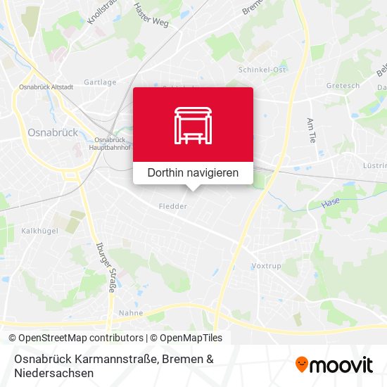 Osnabrück Karmannstraße Karte