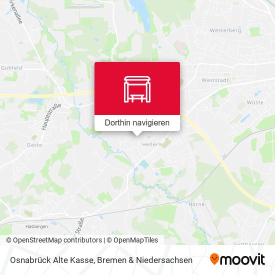 Osnabrück Alte Kasse Karte