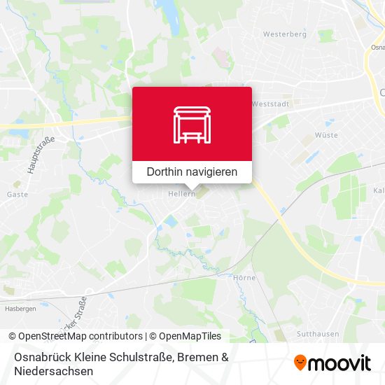 Osnabrück Kleine Schulstraße Karte