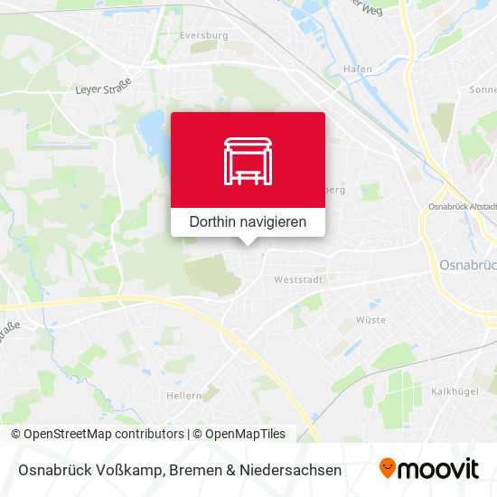 Osnabrück Voßkamp Karte