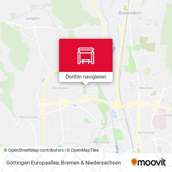 Göttingen Europaallee Karte