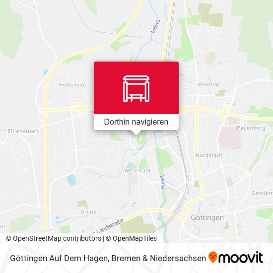 Göttingen Auf Dem Hagen Karte