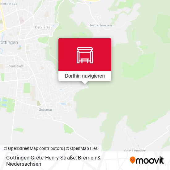 Göttingen Grete-Henry-Straße Karte