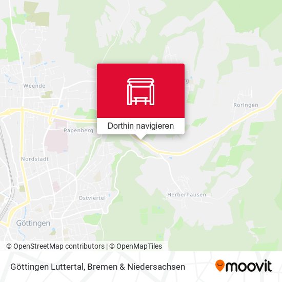 Göttingen Luttertal Karte