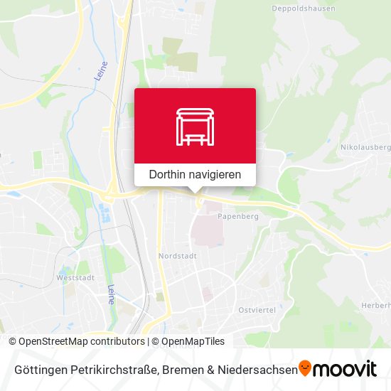 Göttingen Petrikirchstraße Karte