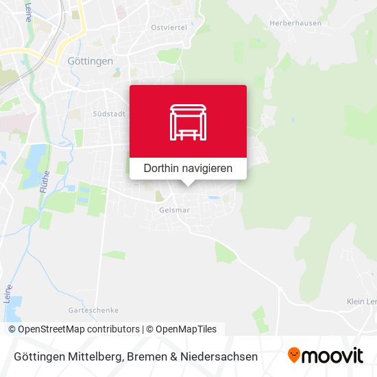 Göttingen Mittelberg Karte