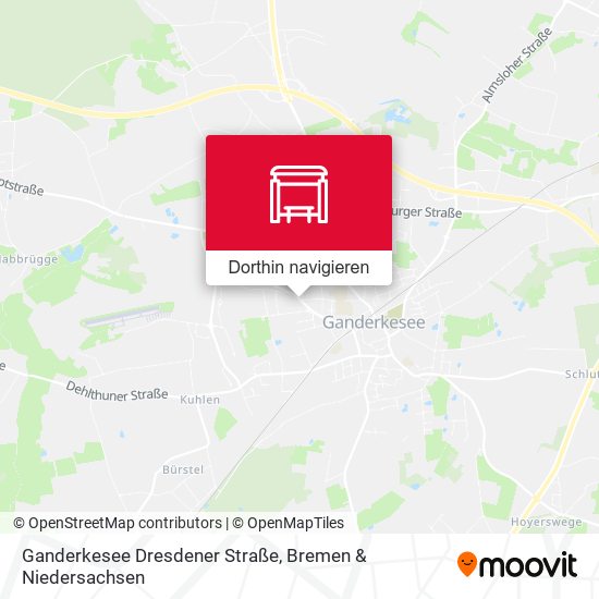 Ganderkesee Dresdener Straße Karte