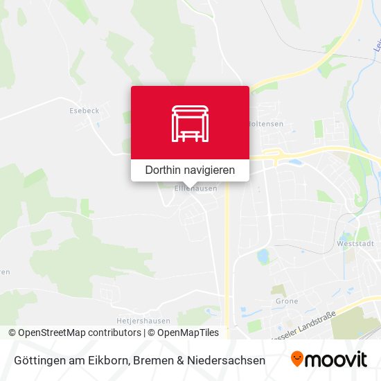 Göttingen am Eikborn Karte