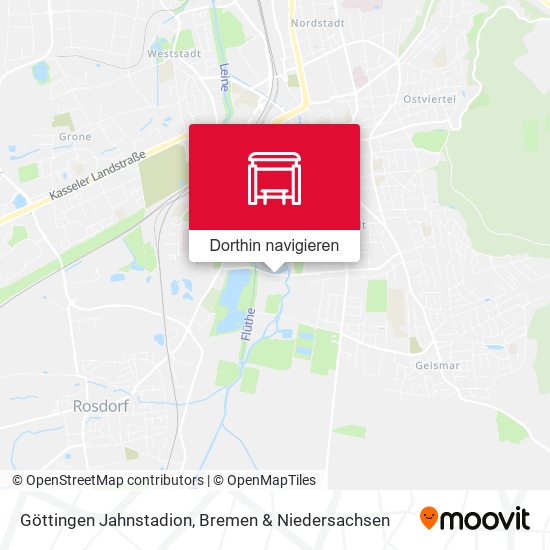 Göttingen Jahnstadion Karte
