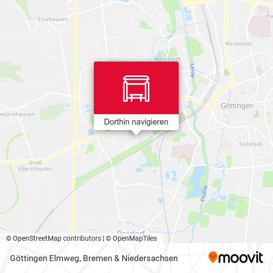 Göttingen Elmweg Karte