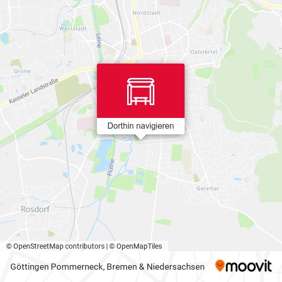 Göttingen Pommerneck Karte