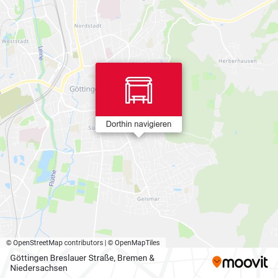 Göttingen Breslauer Straße Karte