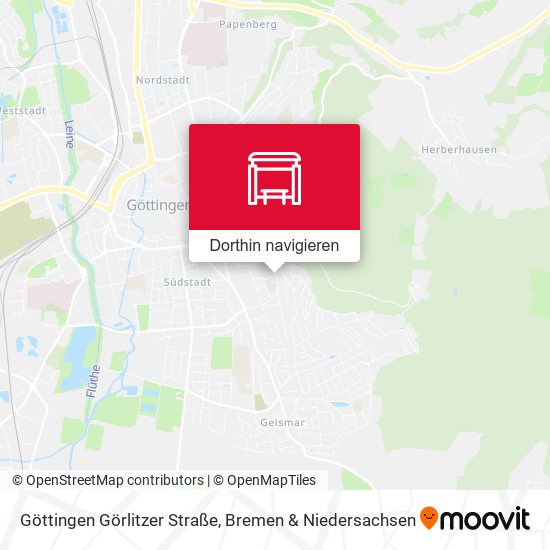 Göttingen Görlitzer Straße Karte
