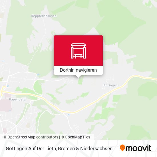Göttingen Auf Der Lieth Karte