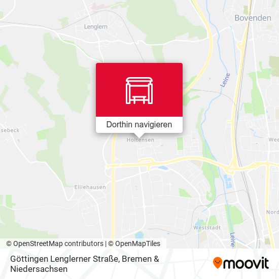 Göttingen Lenglerner Straße Karte