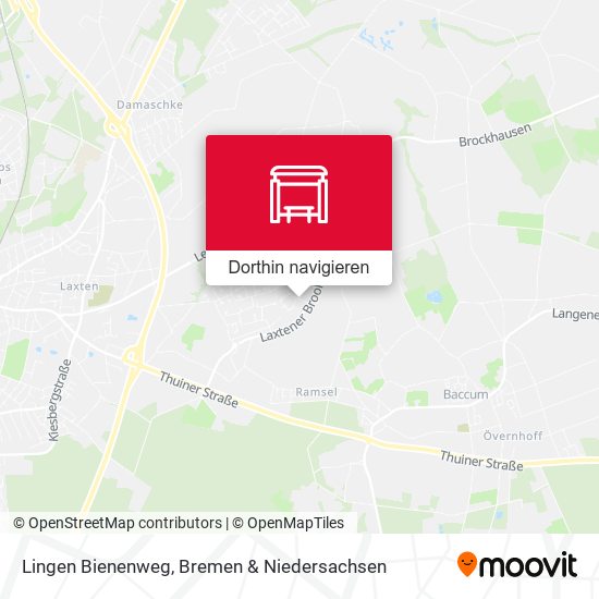 Lingen Bienenweg Karte