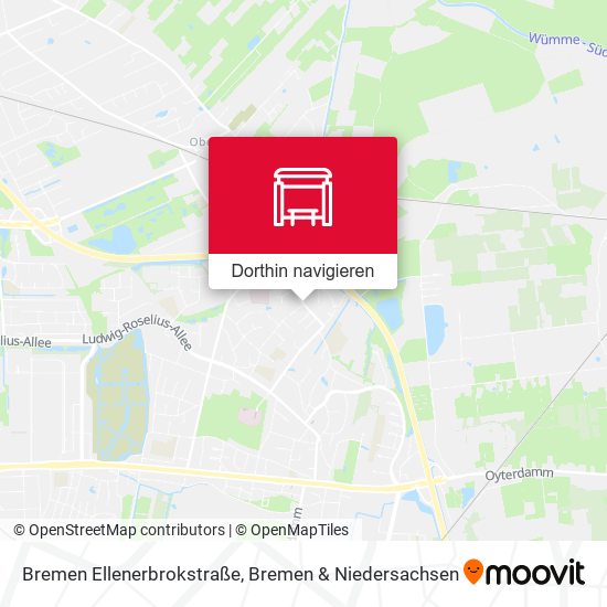 Bremen Ellenerbrokstraße Karte