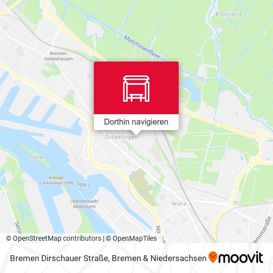 Bremen Dirschauer Straße Karte