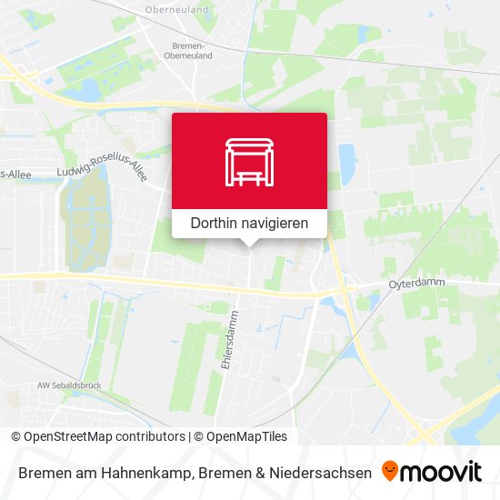 Bremen am Hahnenkamp Karte